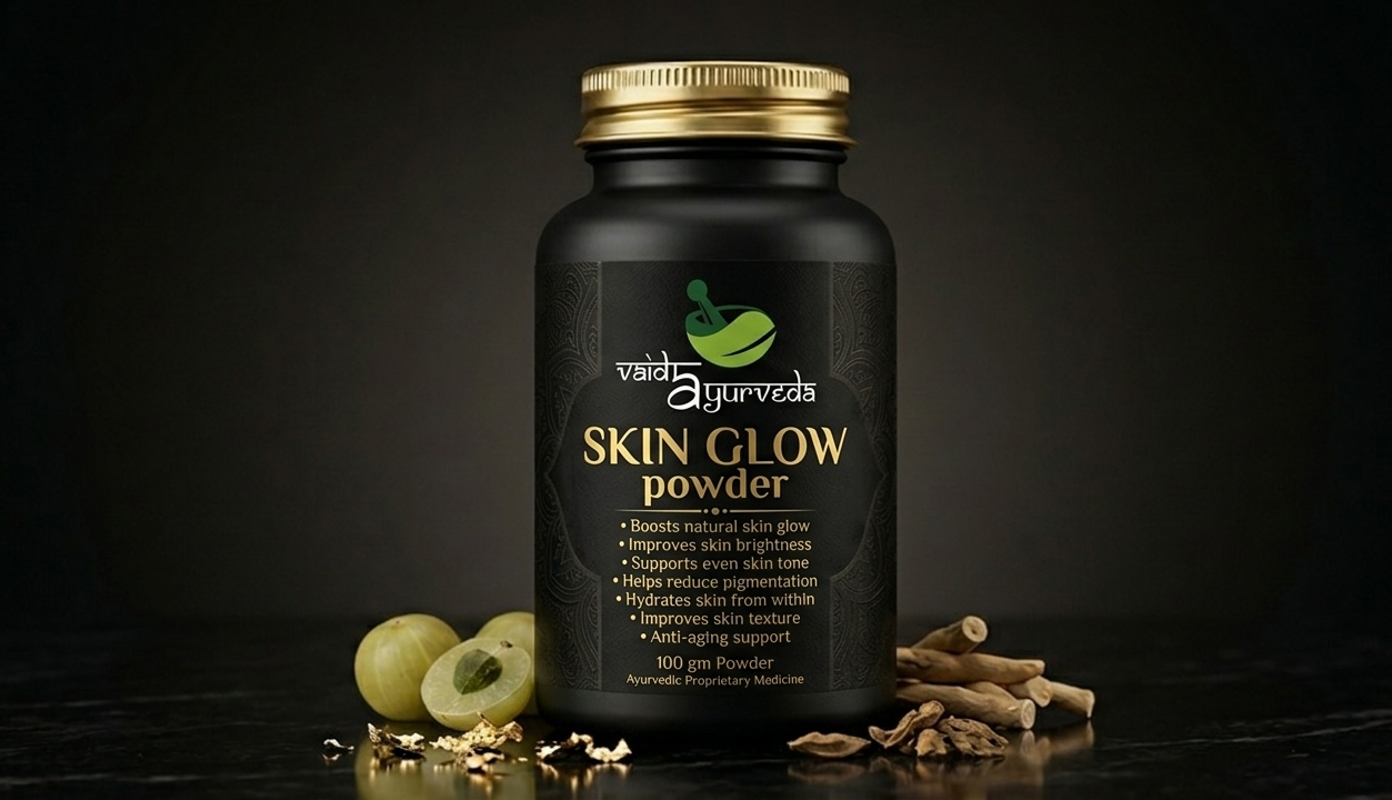 Vaidy Skin Glow Powder – Ayurvedic Skin Care Supplement